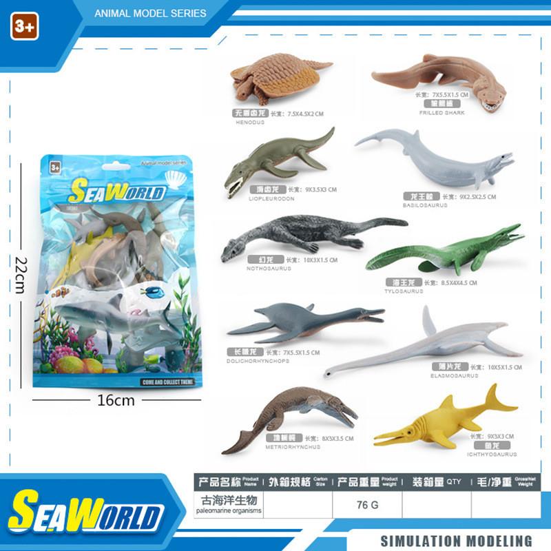 Реалистичная коллекция пластиковых моделей животных Арктики и Антарктики с детализированными морскими обитателями