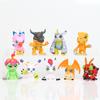 Adorable Pvc Digital Monster Figurine Display Cake Decoration 4-5cm