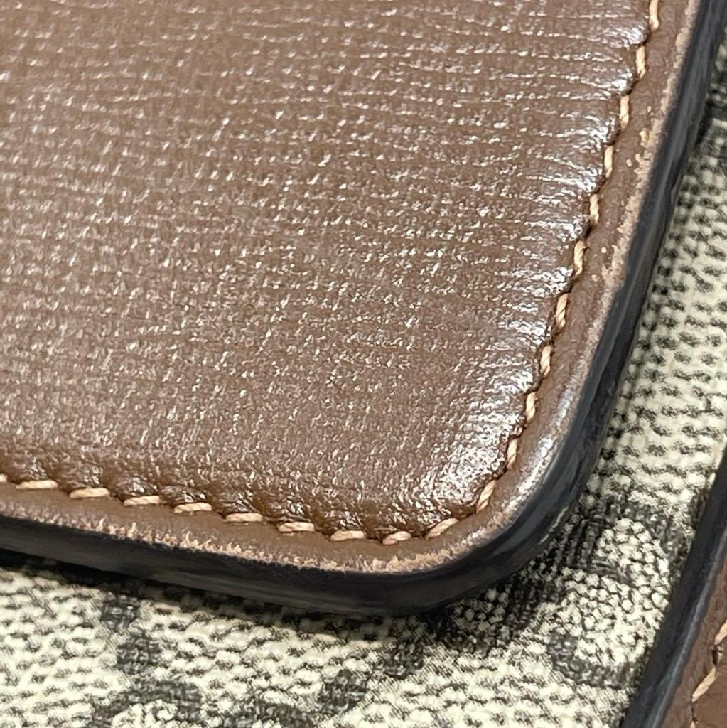 [Pre-Owned] Gucci Horsebit 1955 Small Shoulder Bag 'Beige/Ebony' - Very Good #1U5QXEV