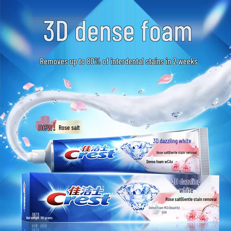 Crest Отбеливающая зубная паста 3D White двойного действия