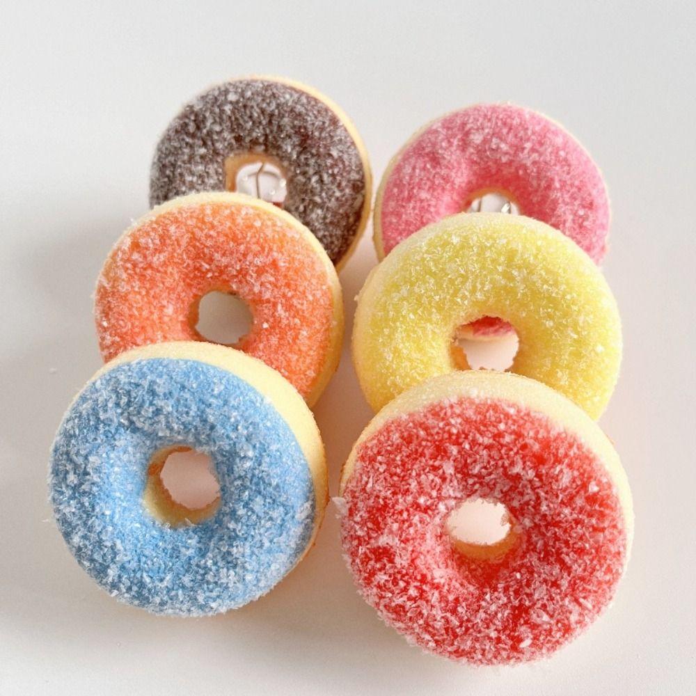 Slow Rebound Donut Slow Rebound Toy PU Donut Donut Squishy Toy Donut Bread Squeeze Toy Fun Gift