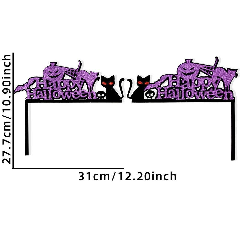 Multi-purpose 3D Halloween Door Frame Stickers Cute DIY Pumpkin Corner Stickers Cartoon Ghost Festival Door Stickers Window