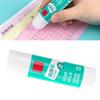 Solid Glue Stick Multipurpose High Viscosity Moisturizing Glue Stick for Office Supplies Student Crafts 1.3oz White