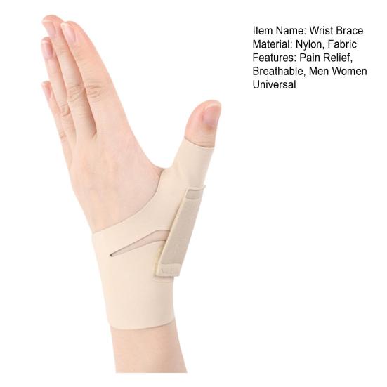 Спортивный бандаж на запястье, сухожильная оболочка, облегчение боли, реабилитация растяжений, ортез, поддержка суставов, защита для большого пальца, мужчины, женщины, левая правая рука, шина для запястья