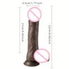 Thrust Realistic Penis Vibrator with Vibration and Heating Mode Suitable for Gspot Stimulation Remote Control Strong Suction Cup