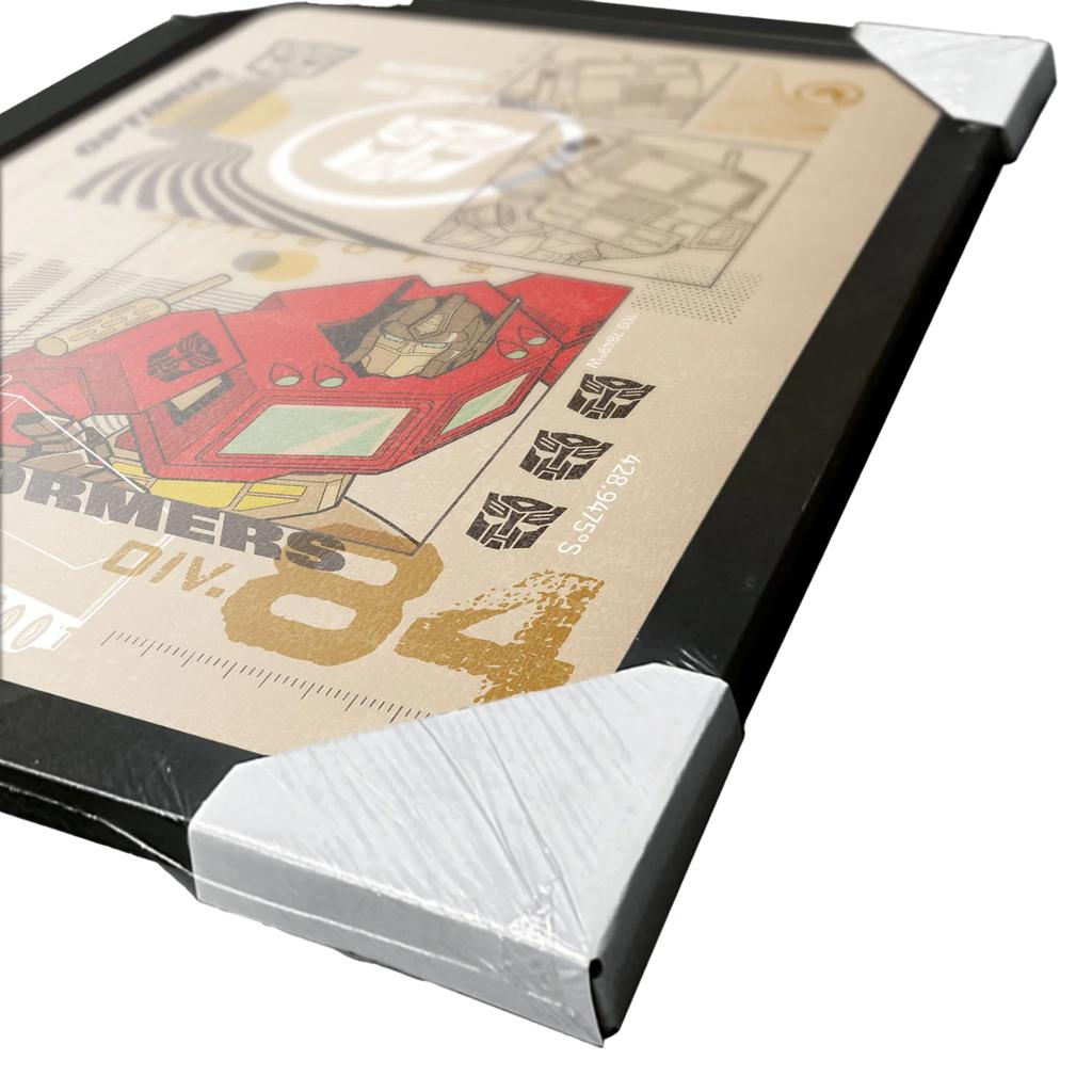 Transformers Autobot Roll Out Framed Poster