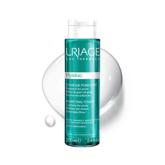 Uriage Тоник Hyseac 250 мл специальный (+ 30 ватных дисков с двойными подушечками в комплекте.)