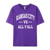 Kansas City Throwback Design Classic T Shirt Normal Autumn Family Classic O Neck Unisex Top Tshirts Classic Tops Tees