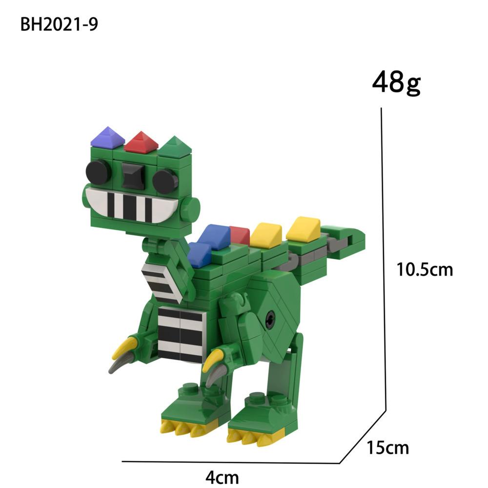 Doeys The Doughmans Строительные блоки Динозавры Кошмарное существо Блок Пряжаби Строительные блоки Игра Блок Игрушка Подарок