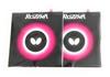 Of Butterfly Rosena Red Extra Thick Tennis Rubber High Tension Back Soft [Set 2] [Table Rubber]