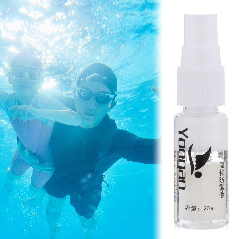 20 мл Жидкость для очистки Спрей против запотевания Средство для очков Дайвинг Очки для плавания Линзы