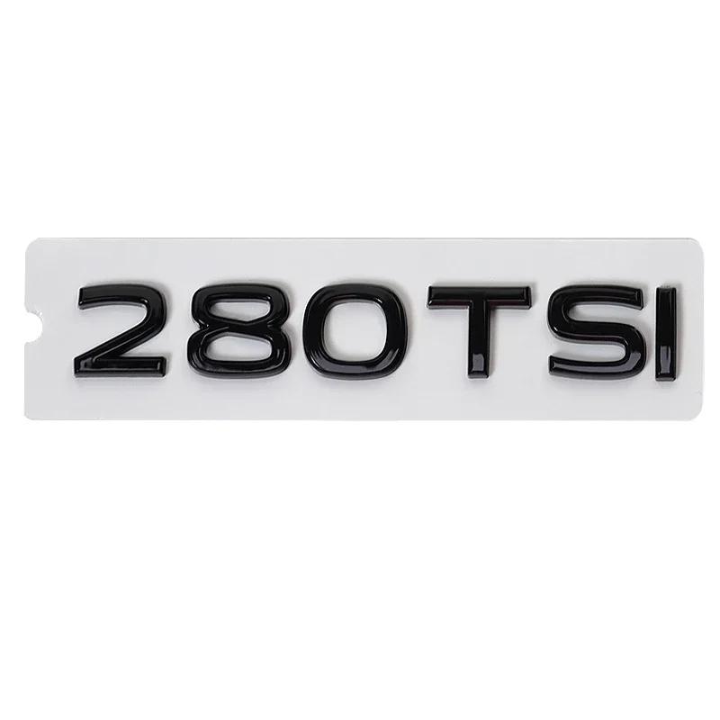 AABIO1 ABS Auto Body Side Sticker Kofferbak Emblem voor Volkswagen 280TSI 380TSI POLO CC Golf GTI Passat Jetta Kever Tiguan Scirocco