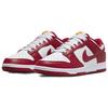 Nike Dunk Low Gym Красные мужские кроссовки Белые университетские золотые DD1391-602