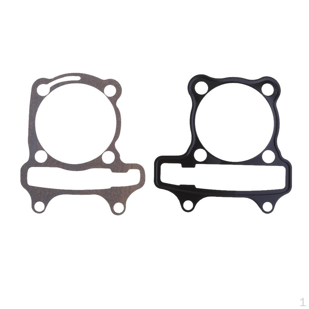 2 шт. прокладки головки блока цилиндров, шайбы нижней пластины, запасные части для мотоцикла для скутера Gy6