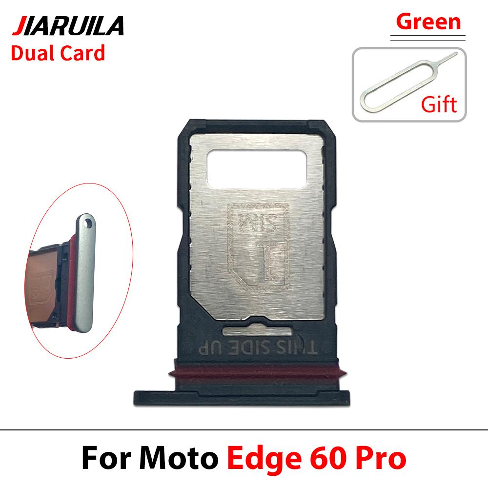 Двойной лоток для SIM-карт для Moto Edge 61 Fusion 61 Pro 61 Stylus Держатель для карт Micro Nano SIM Слот Держатель Адаптер Розетка + Пин