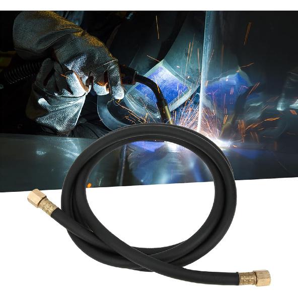 Fafeicy Inert Gas Hose, Argon CO2 Nitrogen Compressed Air Hose Welding Union Nut 1/4 Inch for Air, Compressed Air, Argon (2.0m)