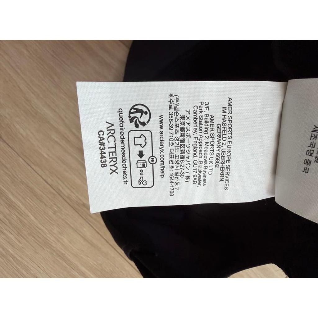 Б/у кепка ARC'TERYX Bird Word Черная S/M