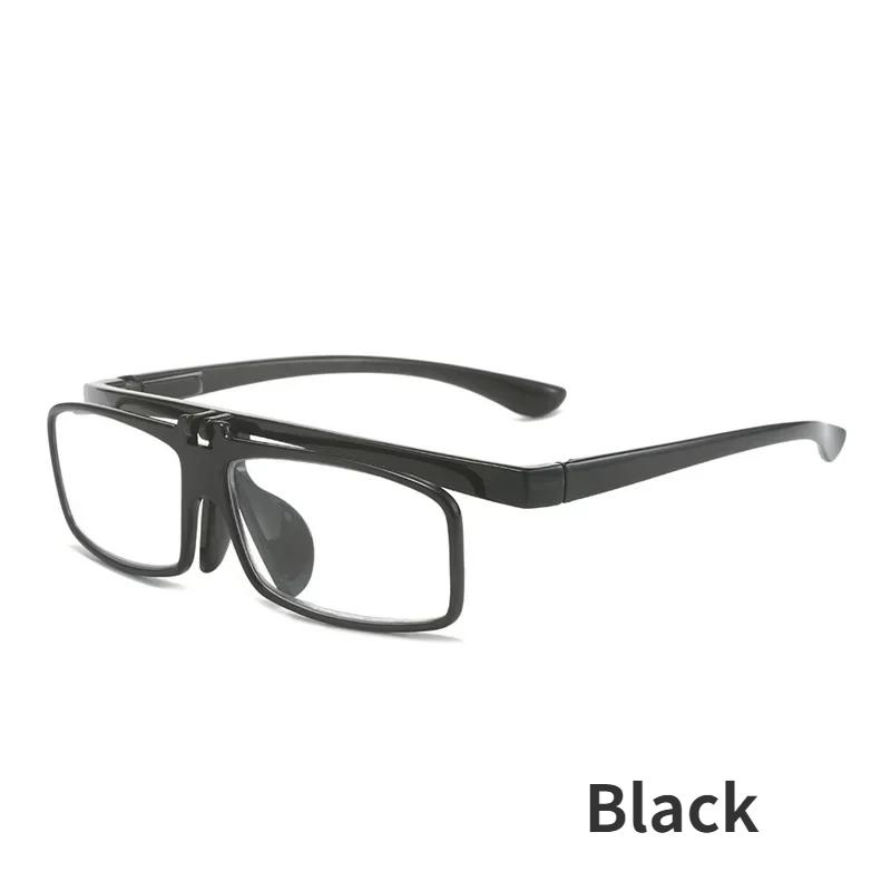 Модные унисекс откидные очки для пресбиопии, модные синие светозащитные очки для чтения, новый дизайн, дальнозоркость по рецепту