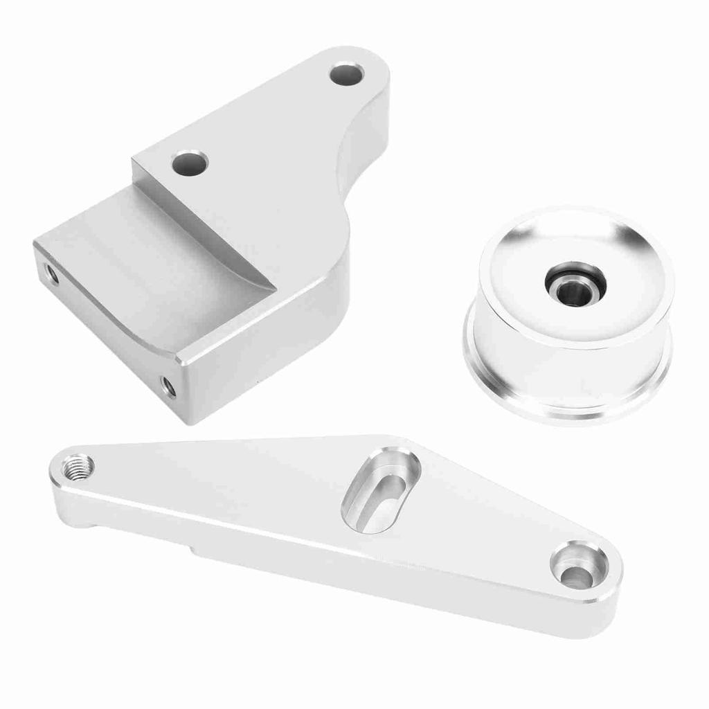 H22 Timing Belt Tensioner Adjustable Silver 304 Stainless Steel Replacement For Civic Si B18C B16 B18C1