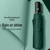 Automatic Dual-Use Folding Umbrella: Premium Sunshade & Rain Protection with Custom Logo