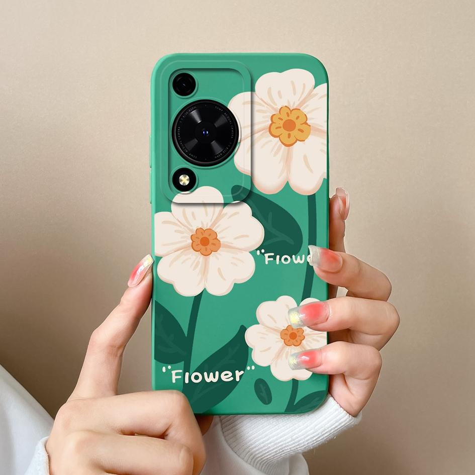 Чехол для телефона для Huawei Nova 12 5G 12i 11 SE Honor X6A X8B 4G чехол «Красивый цветок авокадо», мягкий силикон, высококачественный защитный чехол для камеры, чехол-бампер