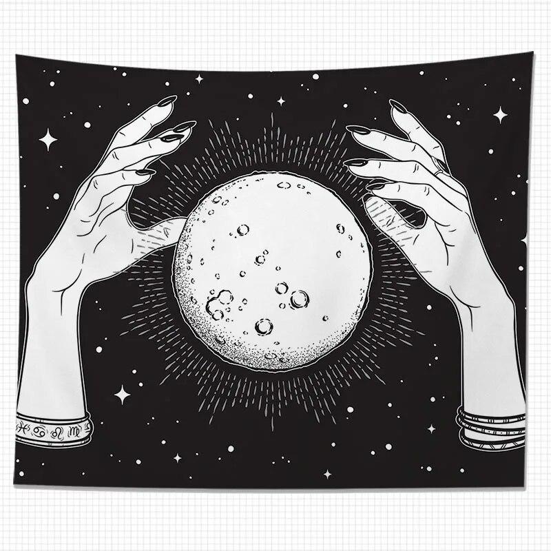 Гобелен Бог Солнца Искусство Тотем Украшения Дома Гостиная Висячий Фон Ткань