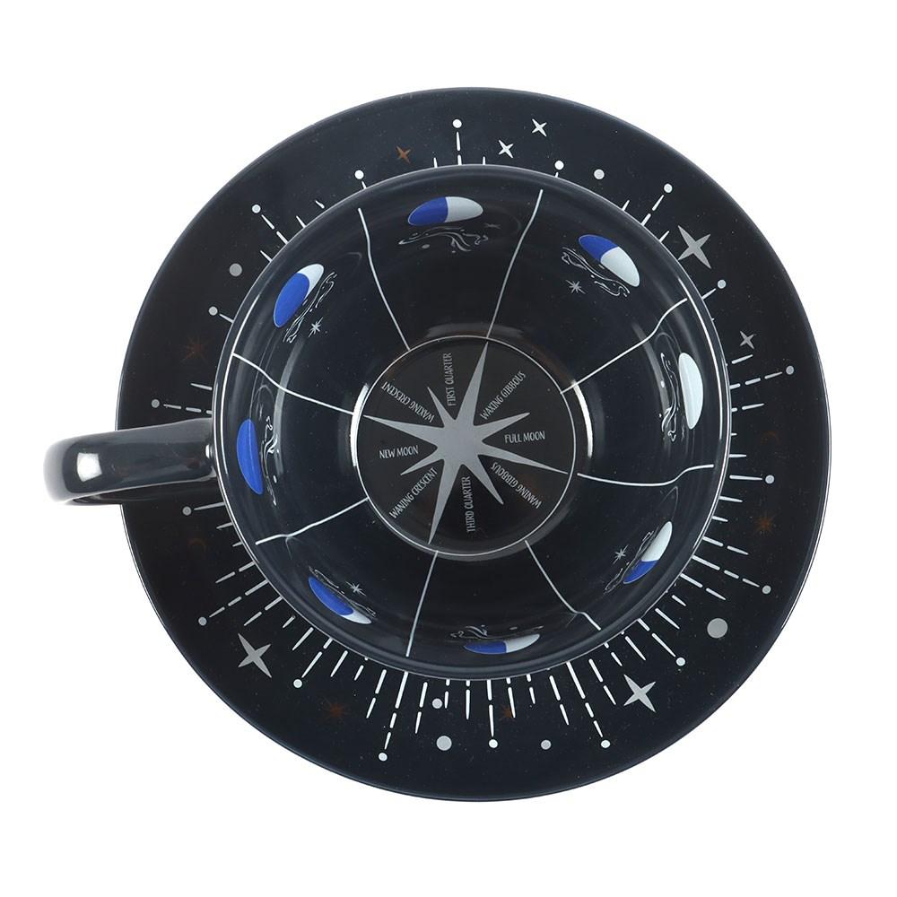 Something Different Moon Phases Teacup & Saucer
