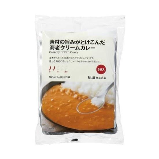 Муджи Креветочный сливочный карри Насыщенный вкус 160 г 1 порция 3 пакета TCZ79A4A