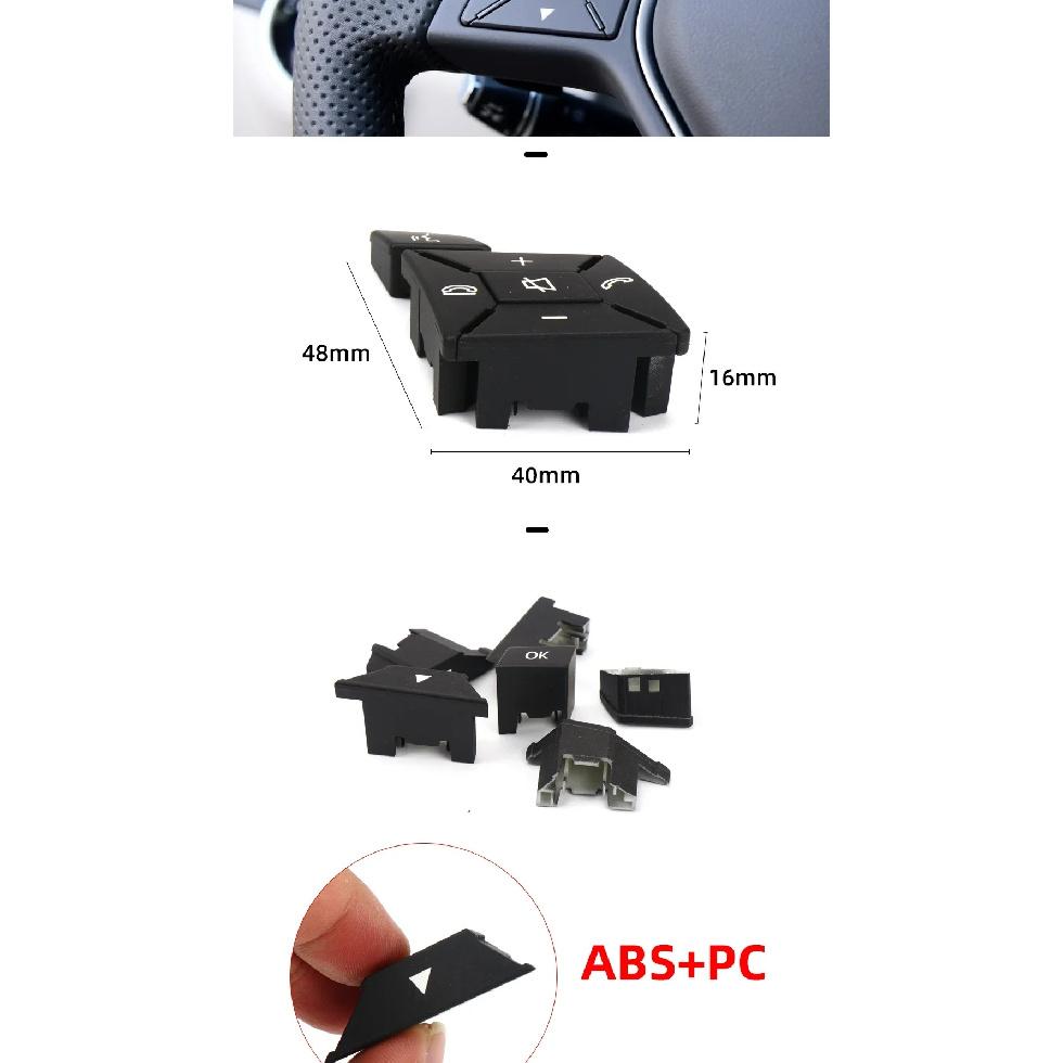 Car Steering Wheel Menu Control Switch Button For Mercedes Benz C E A GLK CLS Class W204 X204 W212 W218 W156 W176 W117 W172 W246