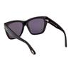 TF T-Series Square Sunglasses Unisex sunglasses Black FT1343-01D