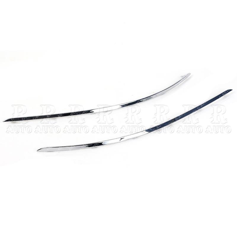 X-CAR For Mercedes-Benz W204 C300 C350 2008 2009 2010 2011 Front Bumper Lower Chrome Trim Molding Strip 2048850821 2048850721