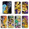 Saint Seiya SoG для Apple iPhone 13 12 11 Mini XS XR X Pro MAX SE 2020 8 7 6 5 5S Plus черный силиконовый чехол для телефона