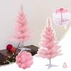 60CM Detachable Christmas Trees Artificial PVC Home Party Garden Decorative Pink Xmas Tree New  Navidad Decorations