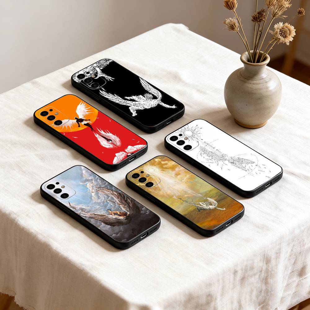 I- Icarus Phone Case For Samsung S25,S24,S21,S22,S23,S30,Ultra,S20,Plus,Fe,Soft Silicone Black Cover