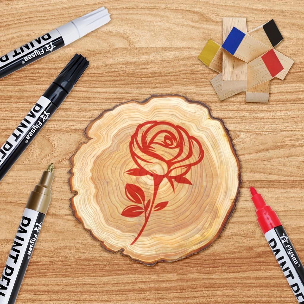 Маркеры на основе краски, маркеры на основе краски практически на чем угодно, быстросохнущие и перманентные маркеры на основе масляной краски