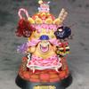 23 см Аниме Фигурки One Piece Трон Большой Мамочки GK Сидячая Поза Фигурки Действия Коллекционная Модель Фигурка Кукла Игрушка Подарок Ребенку на День Рождения