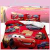 Lightning Print Cars Design Bedding And Pillowcase Three Piece Set Decor