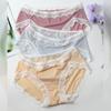 Women's Panties Soft Stretch Lace Sexy Briefs Bow Plus Size Underwear for Women