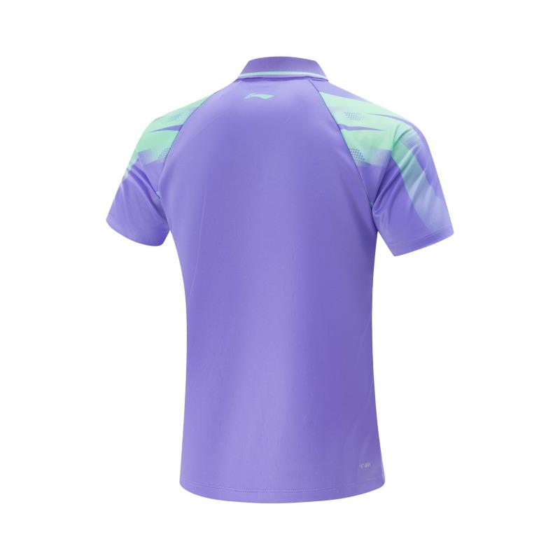 Серия для настольного тенниса Li Ning Удобная Простая Универсальная Логотип спортивного бренда Быстросохнущая Футболка с коротким рукавом Унисекс Топы AAYV117-3