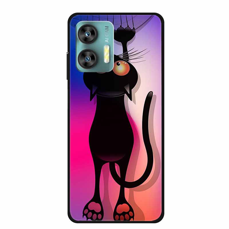 Для Oukitel C36 C35 Чехол Роскошный ТПУ Мягкий Силикон Чехлы для Телефона Задняя Крышка для Oukitel C35 OukitelC36 Ударопрочный Цветы Fundas