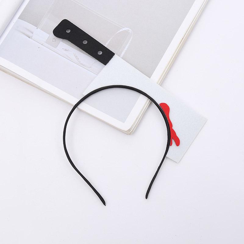 Креативная повязка на голову для фестиваля мультфильмов: Забавный дизайн вопроса и восклицательного знака