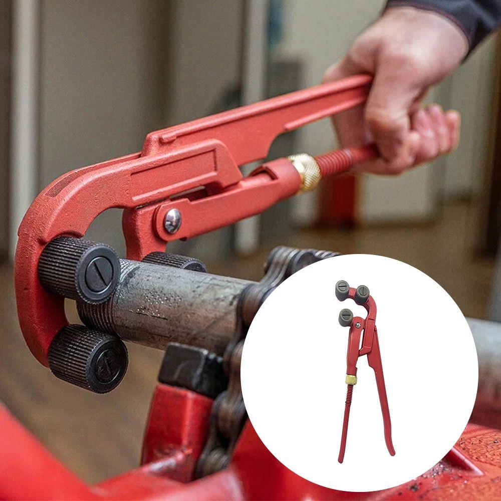 Многофункциональный ручной клупп для нарезания резьбы на трубах, инструмент, прижимной ролик, муфта, расширитель трубы для труб от 3/8" до 2"
