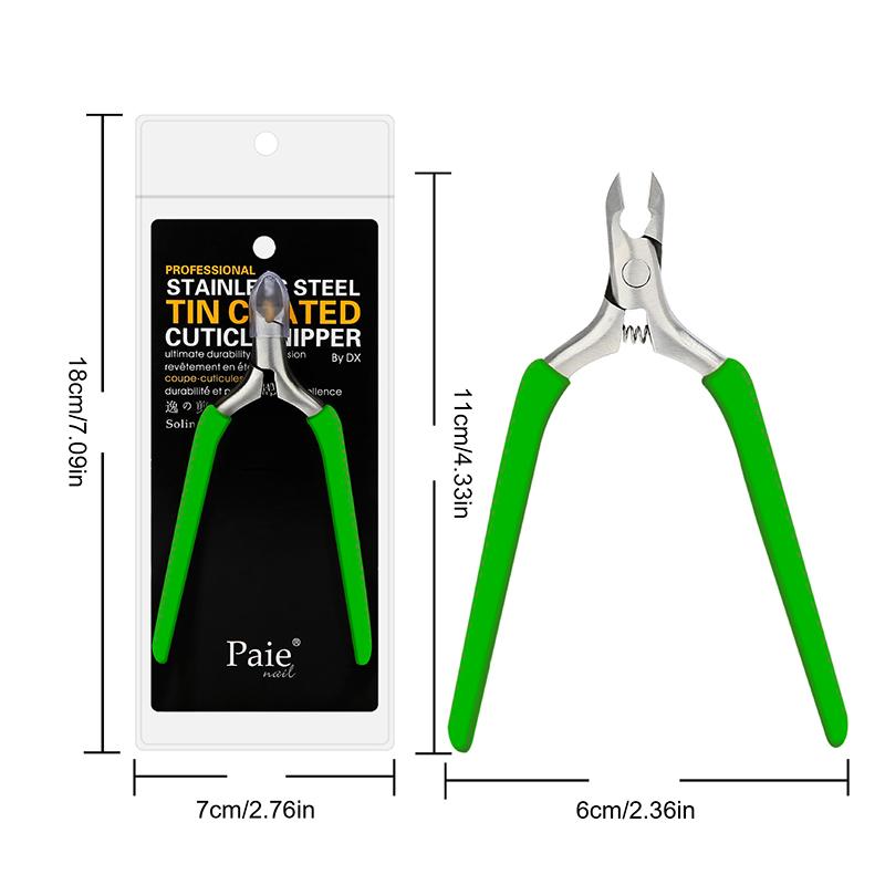 Красочные ножницы для локтевого отростка ногтя, средство для удаления вросшей омертвевшей кожи, кусачки для дизайна ногтей, кусачки для кутикулы, кусачки для стрижки кромок, маникюрные плоскогубцы, инструмент