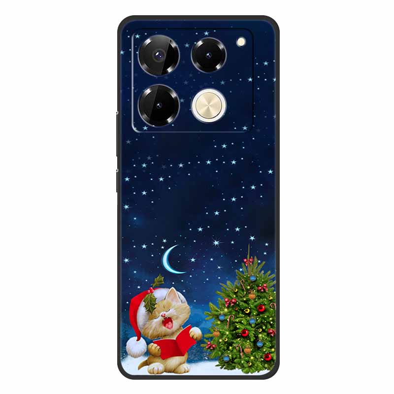 2024 Christmas Phone Cases For Infinix Note 40 Pro 4G 5G Cases Soft TPU Silicone For Note 30 4G 5G Infinix Note 40Pro 30Pro 4G