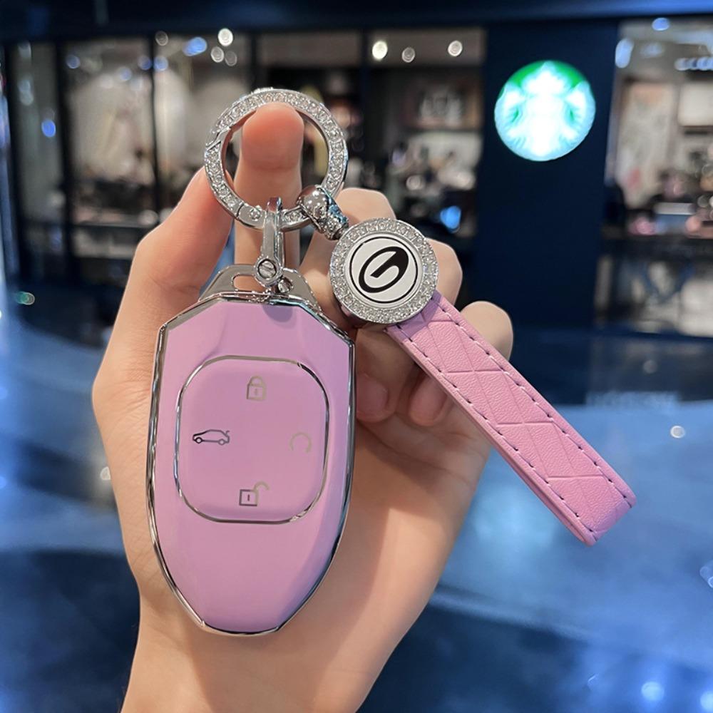 Полностью защитный алюминиевый сплав Чехол для ключа для GAC Trumpchi M8 Master Shadow Panther E9 Shadow Cool GS3 Shadow Speed