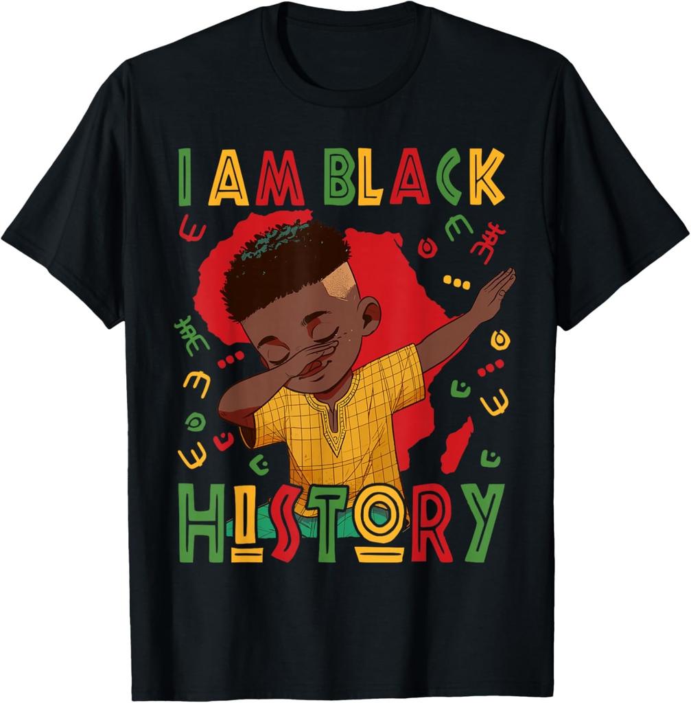 I Am Black History Boy Black History Month T-Shirt