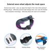 For Meta Quest 3 Air Circulation Face Cover VR Headset Replacement Facial Interface Mask For Meta Quest 3 Accessories