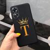 Чехол для Oppo A17 CPH2477 Роскошный чехол с буквами Мягкий силиконовый чехол для телефона для Oppo A17K A 17 OppoA17 Задняя крышка 6,56'' Fundas Capa