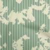 Cotton Poplin Dusty Teal Green Fabric Abstract-Smoke Stripe Quilting Supplies Print Sewing Fabric By The Yard 42 Inch