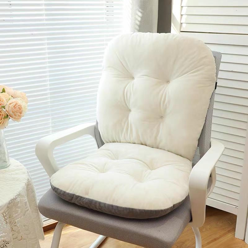 Chair Cushion Soft High Elasticity Desk Chair Backrest Student Mat Tailbone Sciatica Back Pain Relief Comfort Chair Cushion